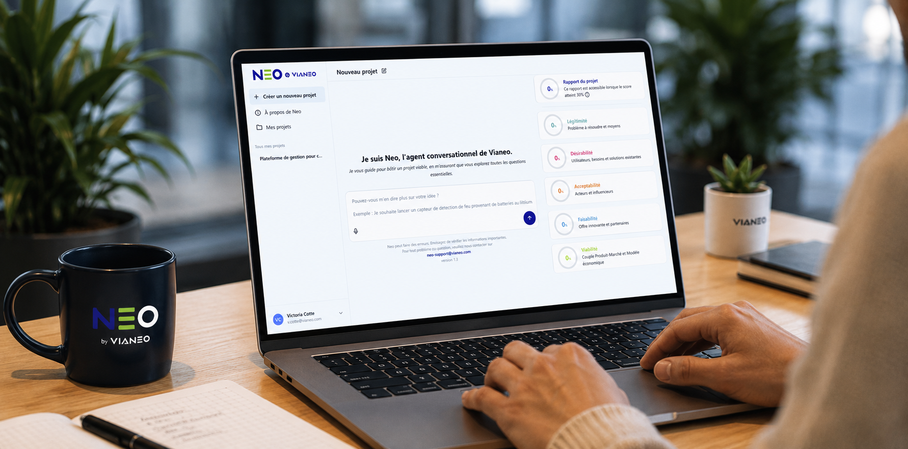 Utiliser l'agent IA Neo